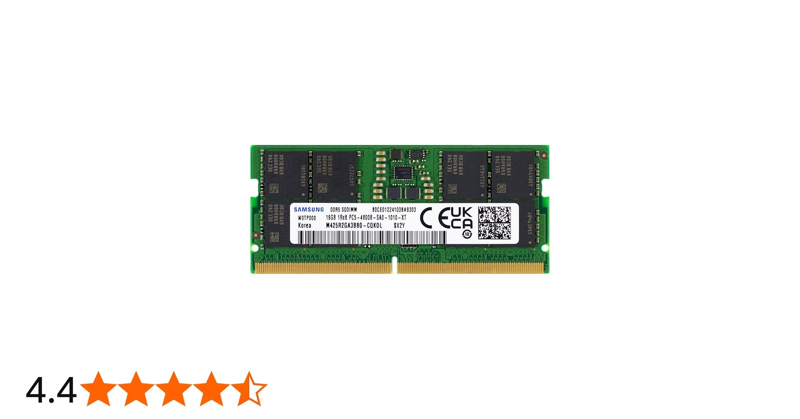 Amazon.co.jp: Samsung 16GB DDR5 4800MHz PC5-38400 CL40 SODIMM 1Rx8